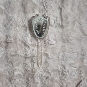 Vintage Hair Brush Clear Lucite Regency Coquette Victorian Elegant Vanity My ✨️